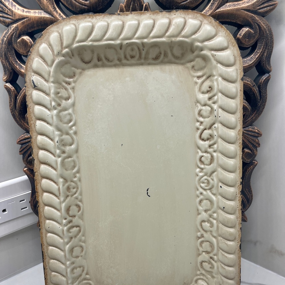 ‼️Sold‼️ Weathered Antique looking tray